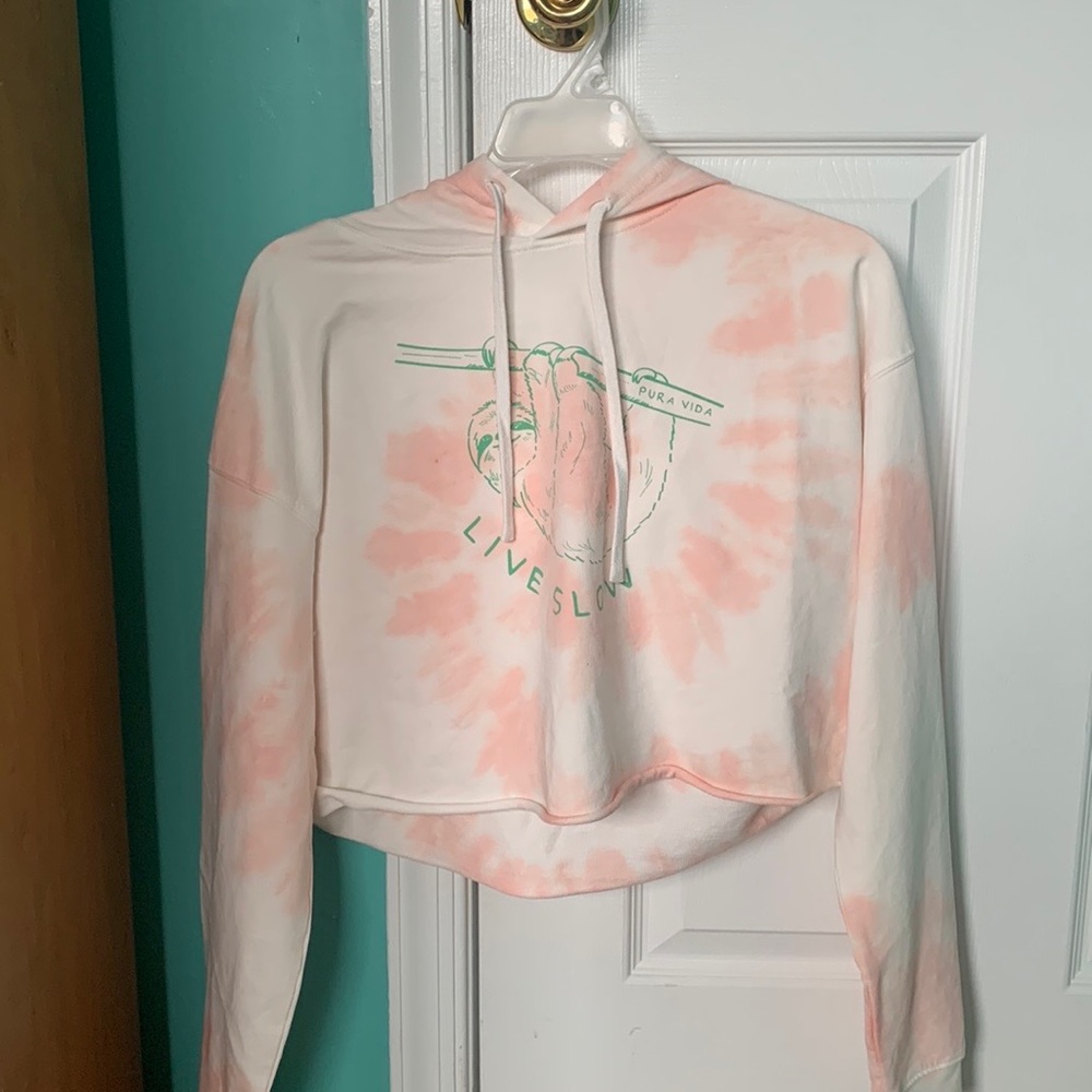 Cropped puravida hoodie